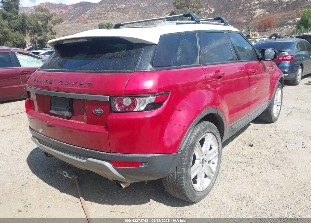 2013 LAND ROVER RANGE ROVER EVOQUE VIN: SALVP2BG5DH708154