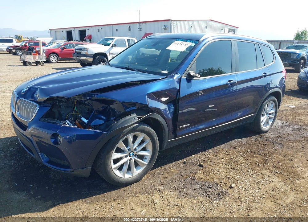 2013 BMW X3 VIN: 5UXWX9C57D0A27592