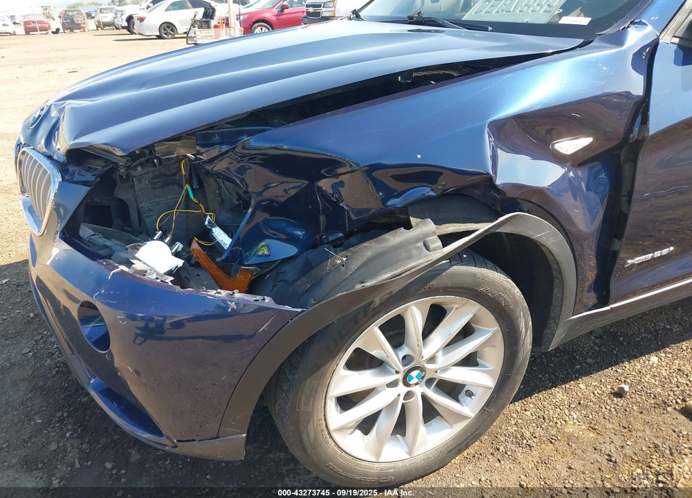 2013 BMW X3 VIN: 5UXWX9C57D0A27592
