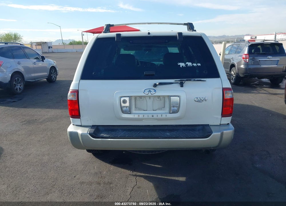 2001 INFINITI QX4 LUXURY VIN: JNRDR09X71W201996