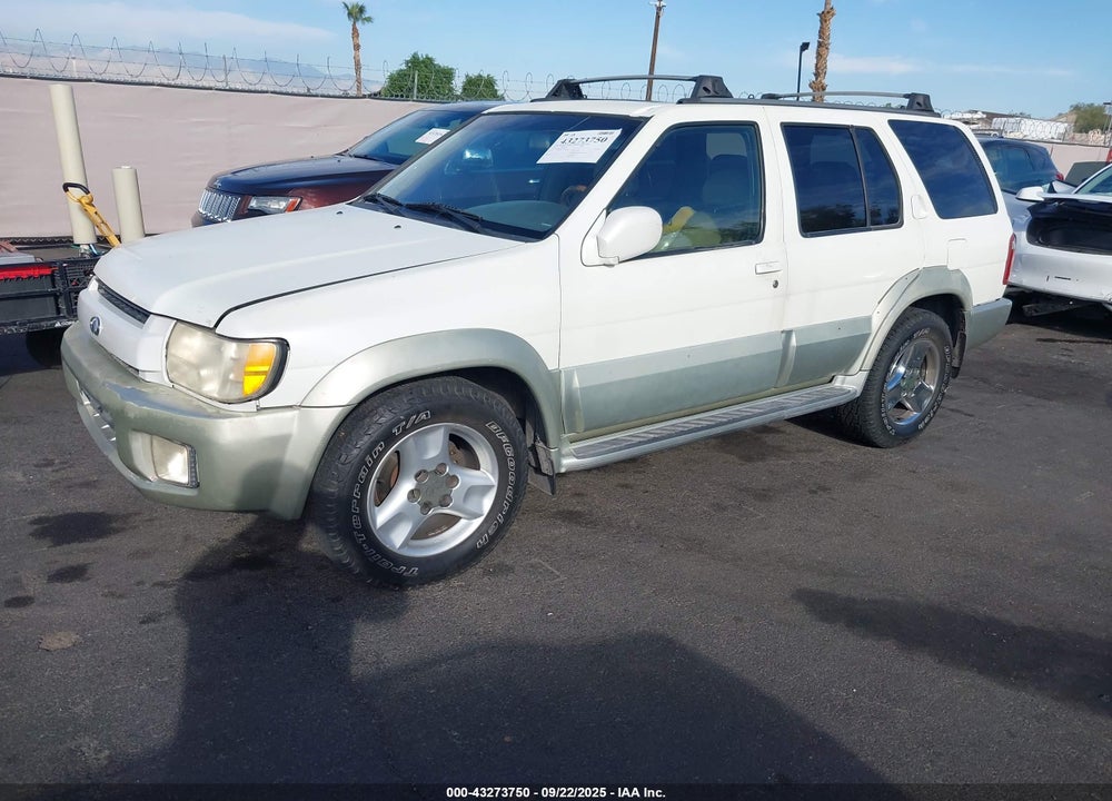2001 INFINITI QX4 LUXURY VIN: JNRDR09X71W201996