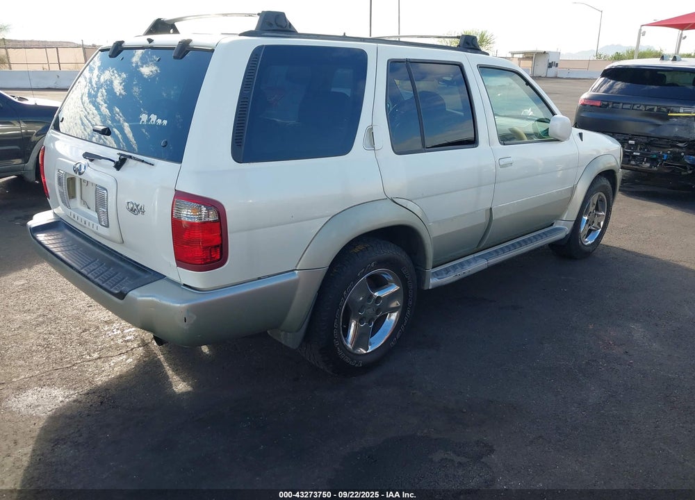 2001 INFINITI QX4 LUXURY VIN: JNRDR09X71W201996
