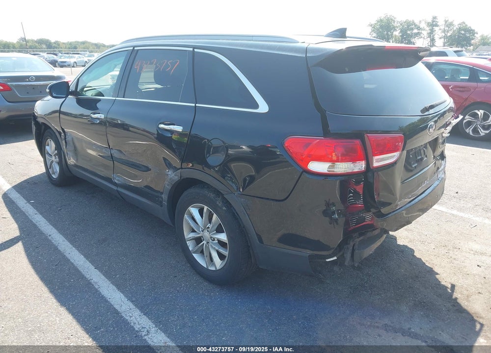 2016 KIA SORENTO 2.4L LX VIN: 5XYPGDA34GG110595