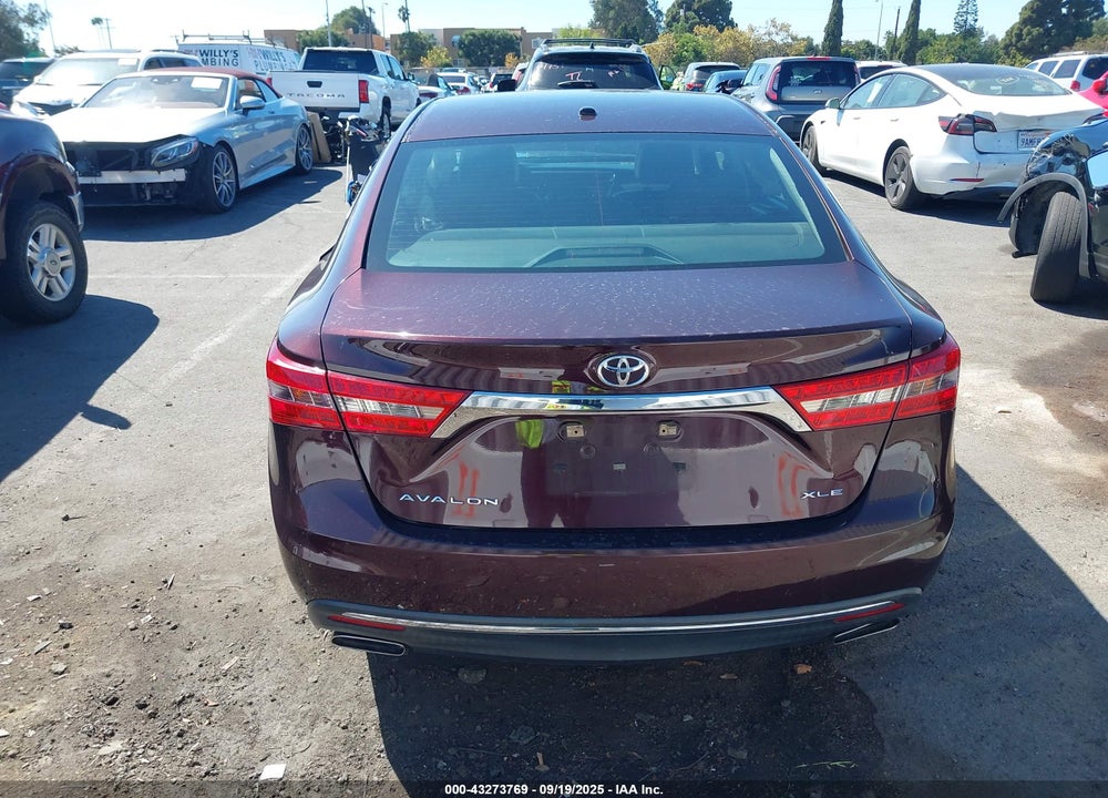 2018 TOYOTA AVALON XLE VIN: 4T1BK1EBXJU284651