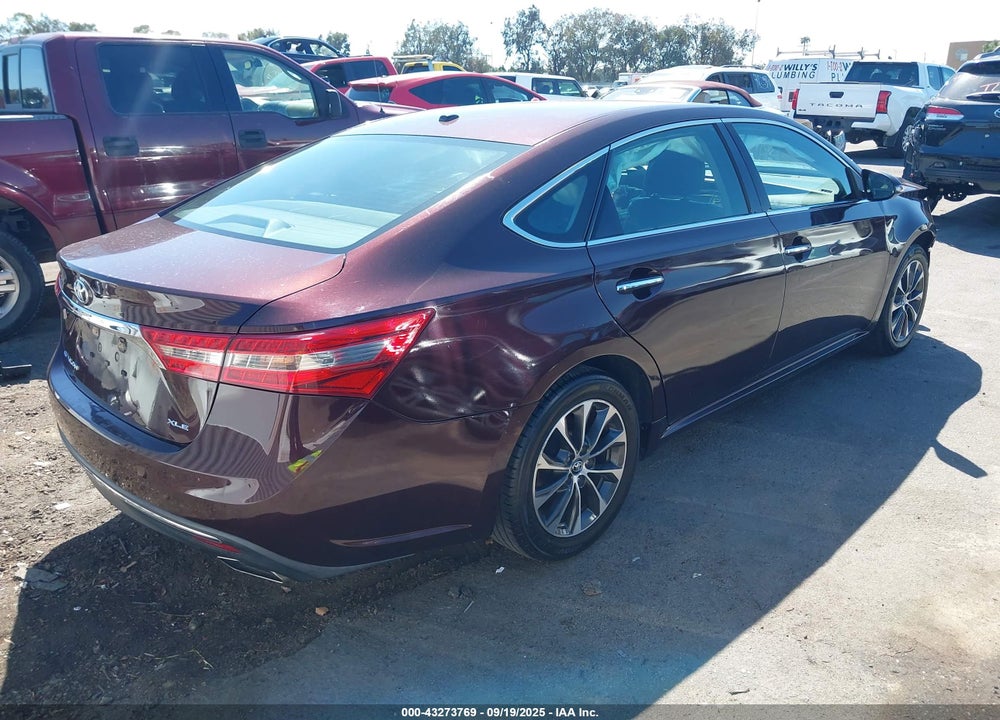2018 TOYOTA AVALON XLE VIN: 4T1BK1EBXJU284651