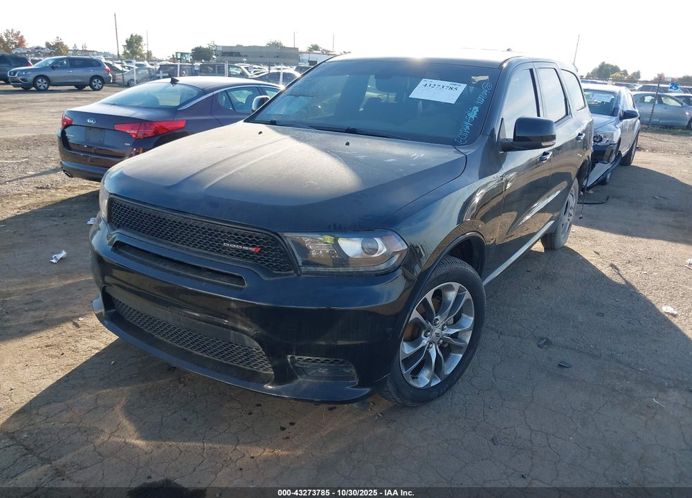 2020 DODGE DURANGO GT VIN: 1C4RDJDG7LC258608