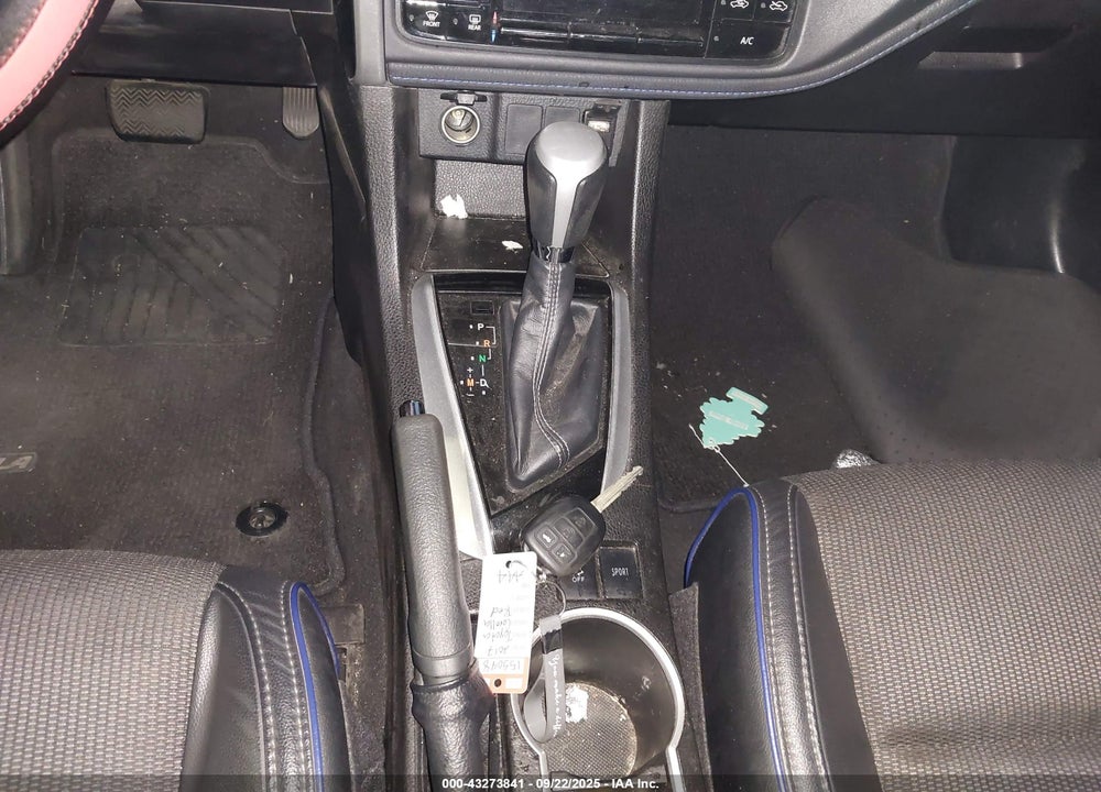2017 TOYOTA COROLLA VIN: 5YFBURHE6HP596203