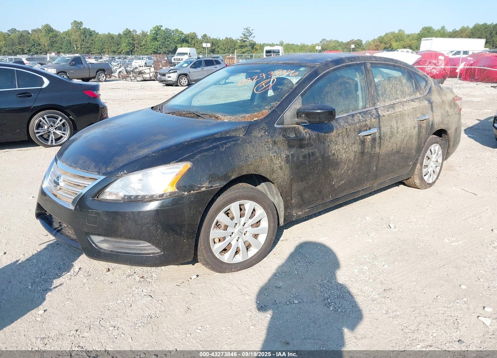 2014 NISSAN SENTRA SV VIN: 3N1AB7AP9EY200894