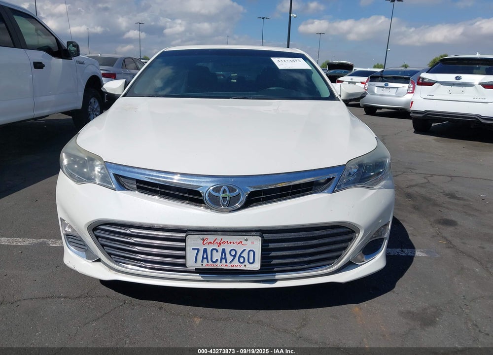 2013 TOYOTA AVALON XLE VIN: 4T1BK1EB1DU027088