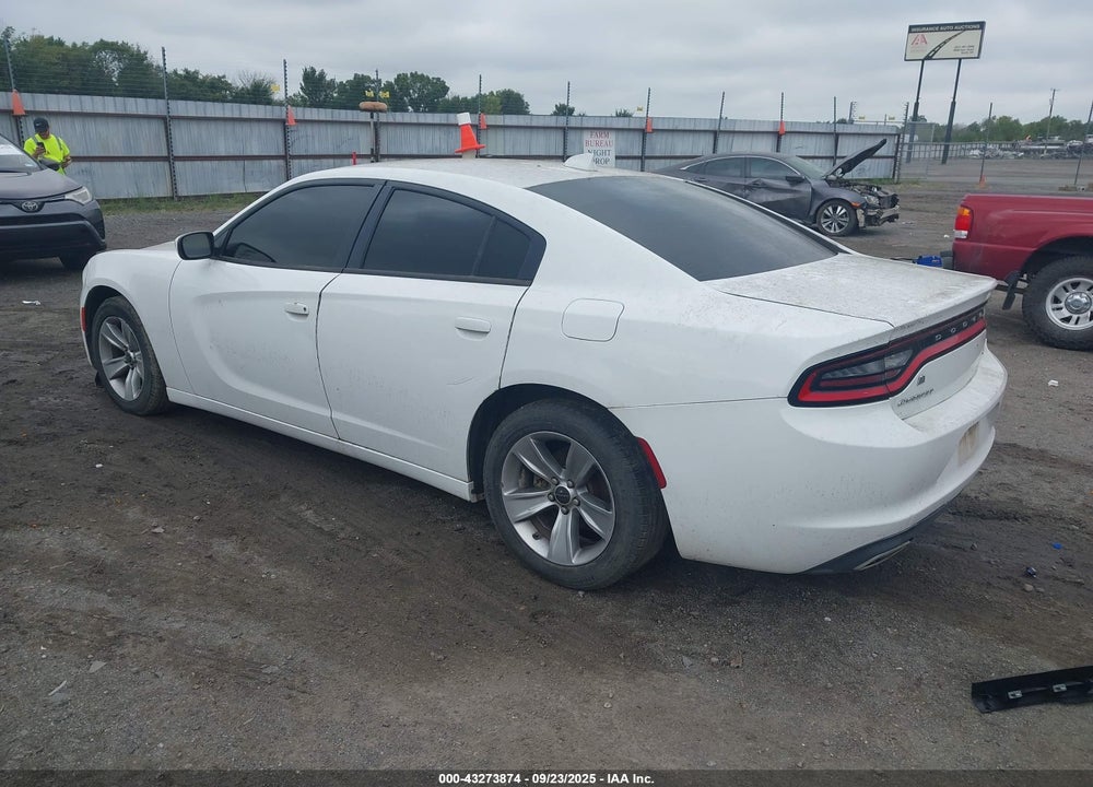 2016 DODGE CHARGER SXT VIN: 2C3CDXHG7GH187792
