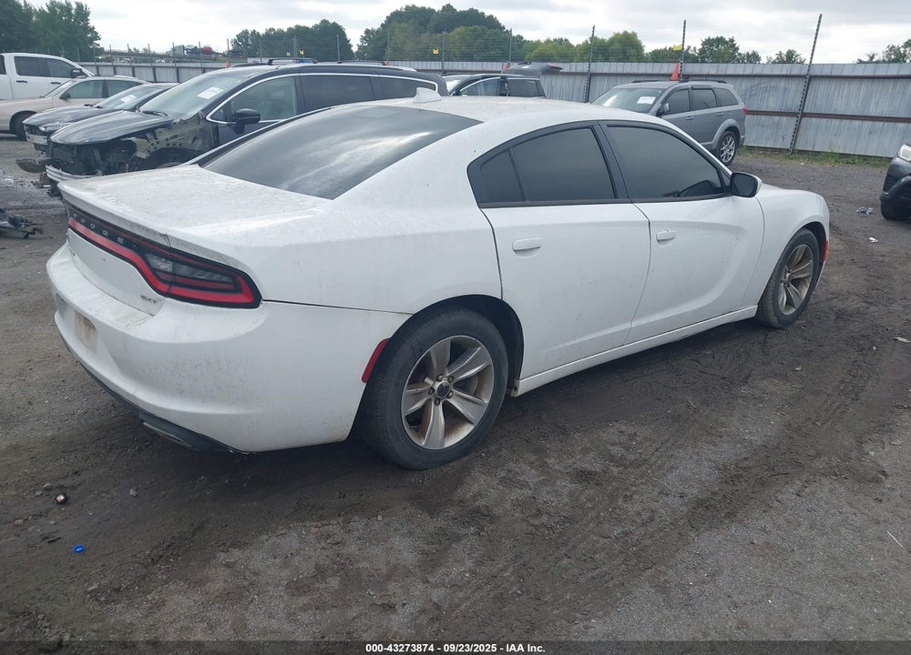 2016 DODGE CHARGER SXT VIN: 2C3CDXHG7GH187792