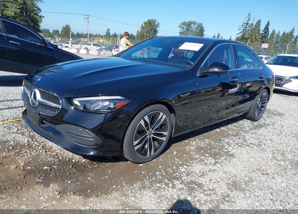 2022 MERCEDES-BENZ C CLASS VIN: W1KAF4HB2NR008609
