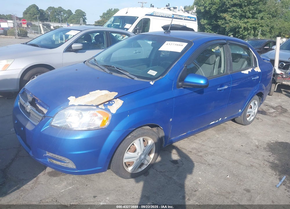 2009 CHEVROLET AVEO VIN: KL1TD56E69B669898