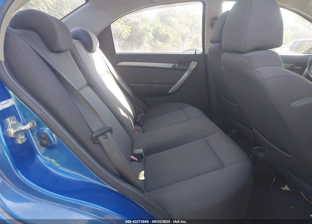 2009 CHEVROLET AVEO VIN: KL1TD56E69B669898