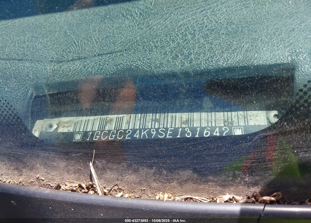 1995 CHEVROLET GMT-400 VIN: 1GCGC24K9SE131642