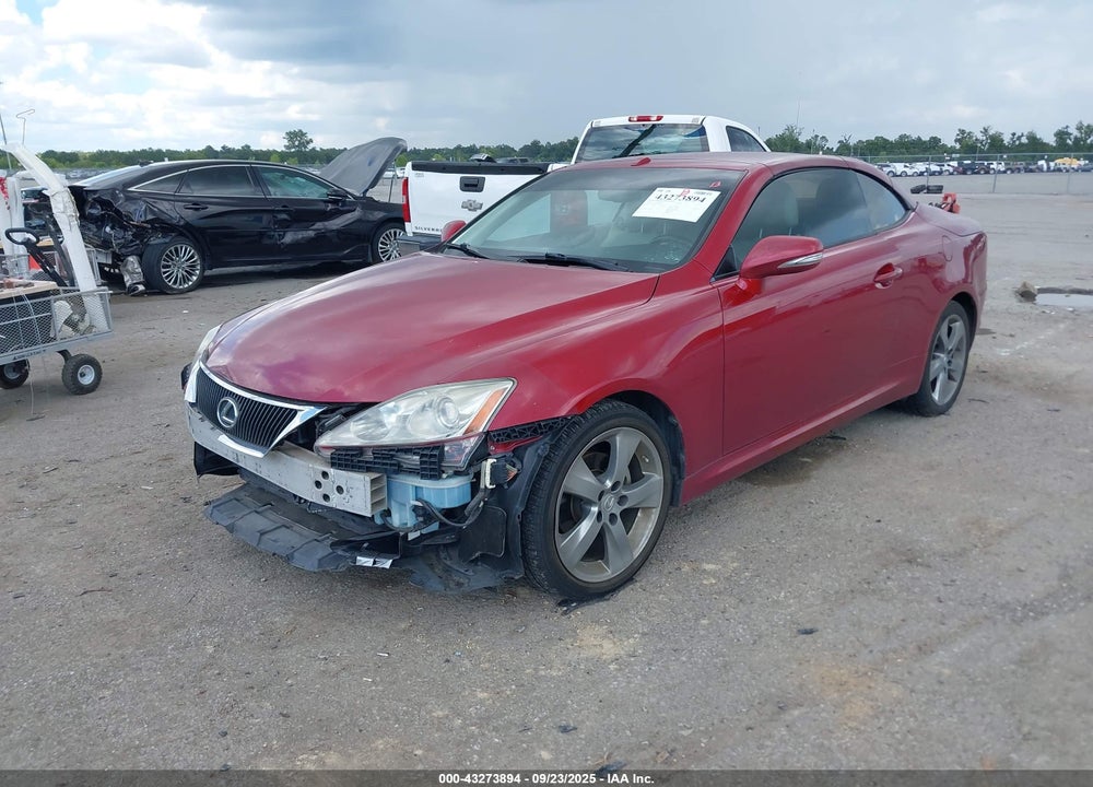 2010 LEXUS IS 250C VIN: JTHFF2C2XA2502035