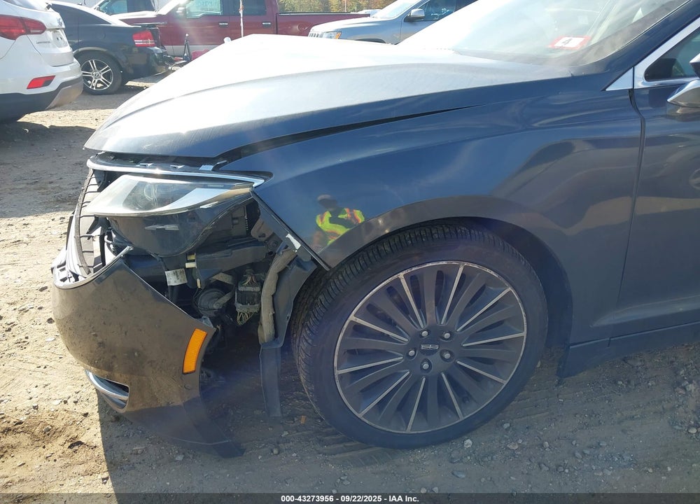 2014 LINCOLN MKZ VIN: 3LN6L2J92ER809383