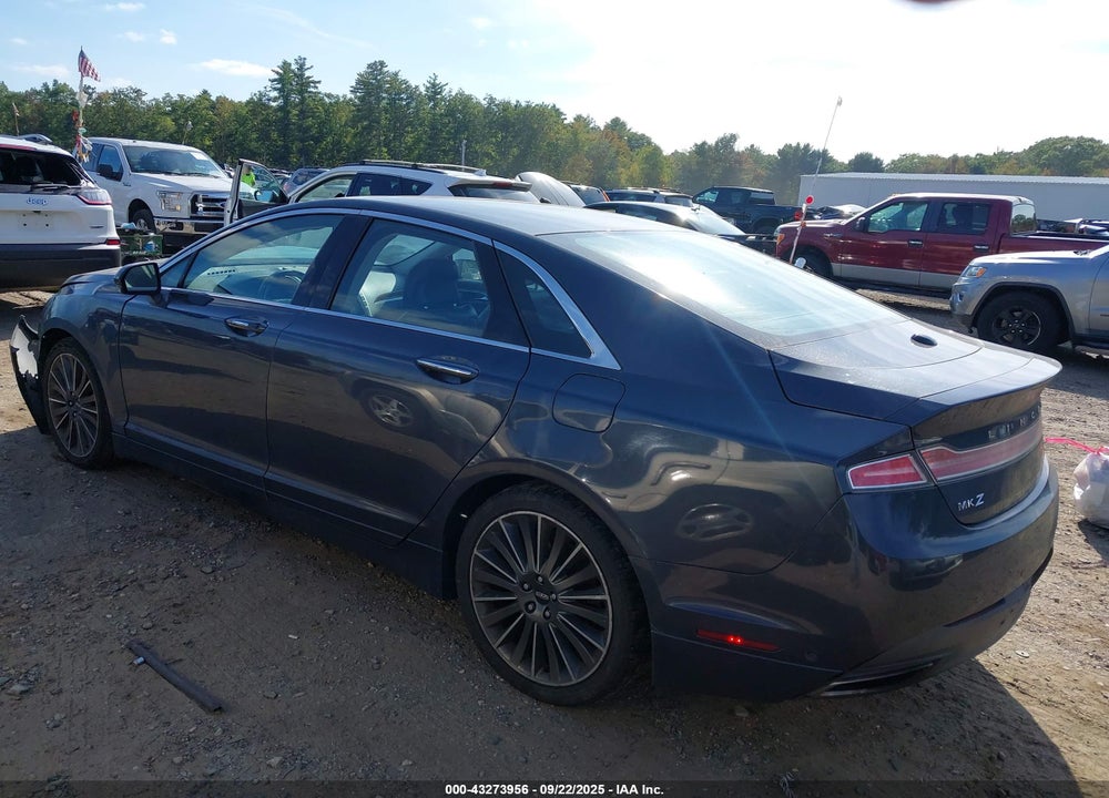 2014 LINCOLN MKZ VIN: 3LN6L2J92ER809383