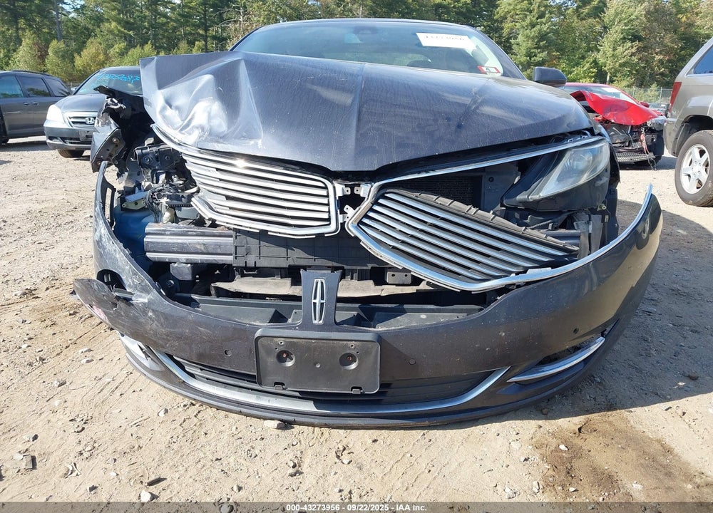 2014 LINCOLN MKZ VIN: 3LN6L2J92ER809383