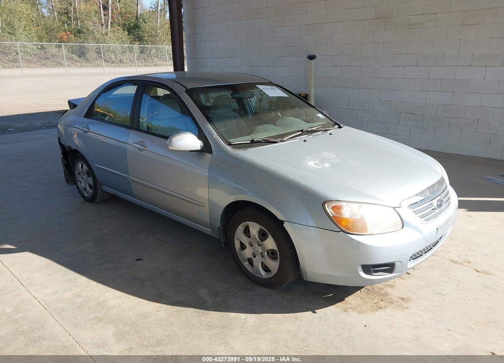 2007 KIA SPECTRA EX VIN: KNAFE121475386018