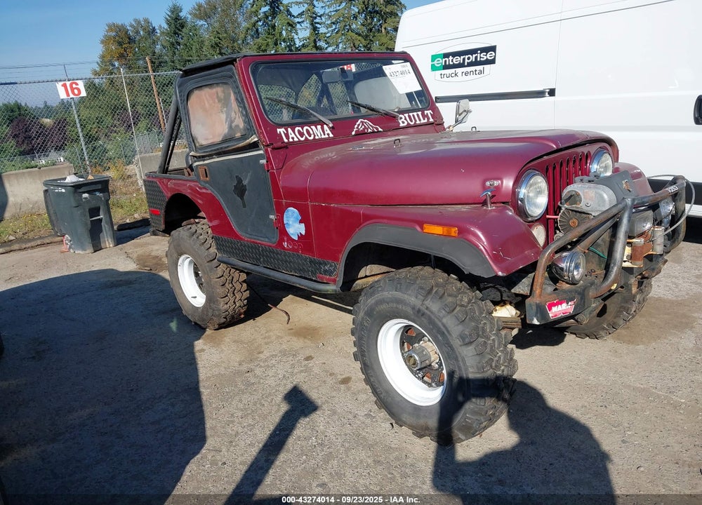 1976 JEEP CJ-5 VIN: J6M83EA066474