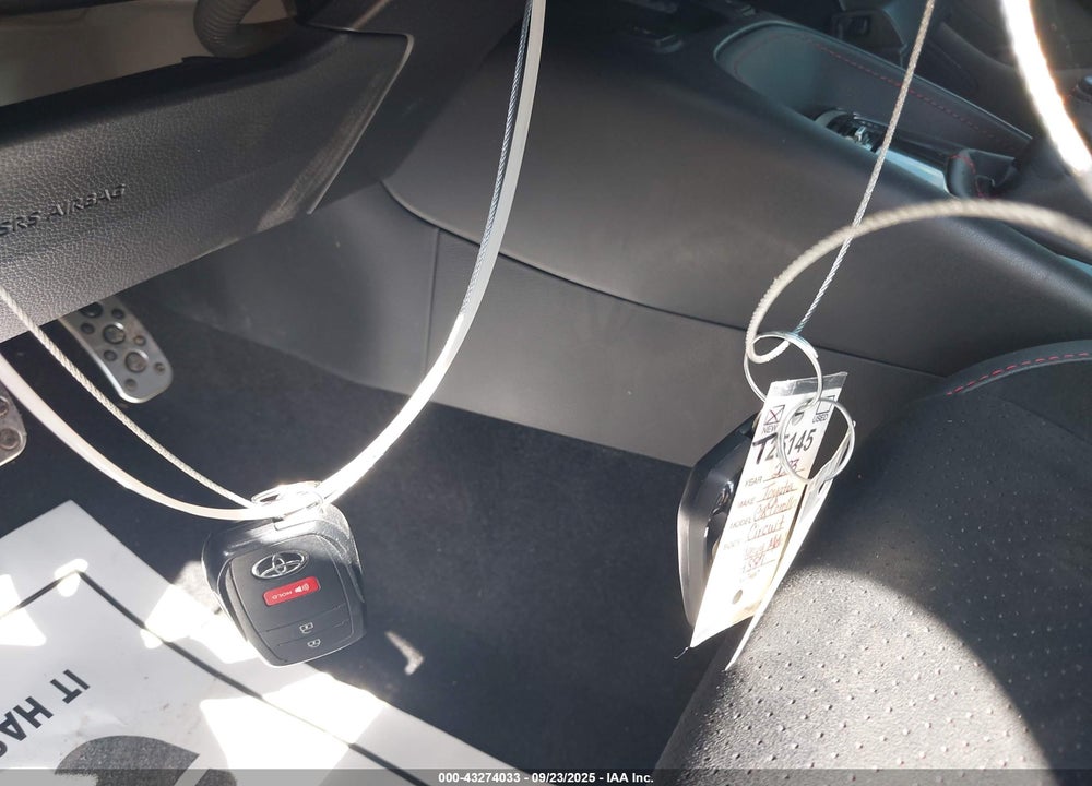 2023 TOYOTA GR COROLLA VIN: JTNABAAE2PA004887