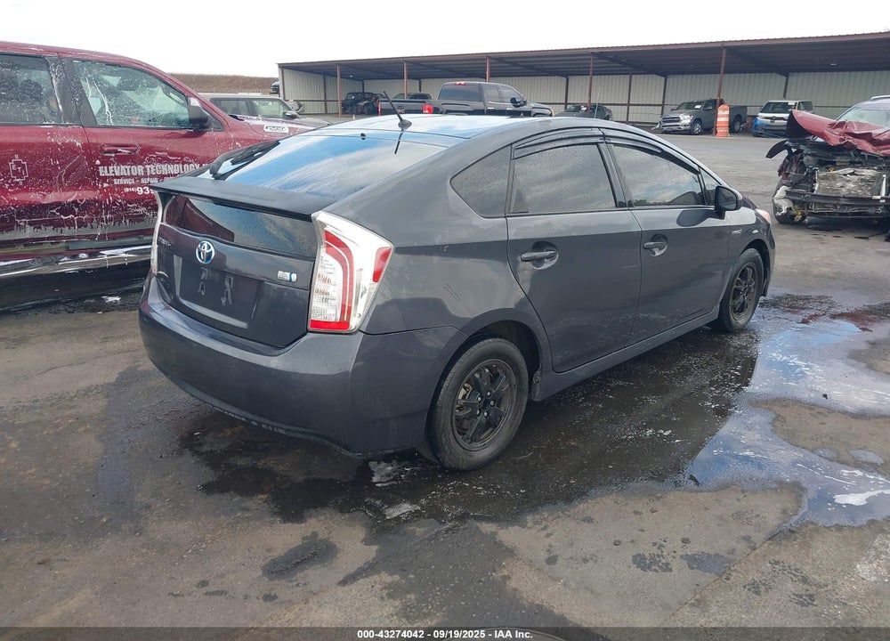 2012 TOYOTA PRIUS VIN: JTDKN3DU3C1526257