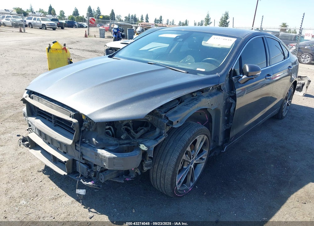 2019 FORD FUSION VIN: 3FA6P0D95KR116673