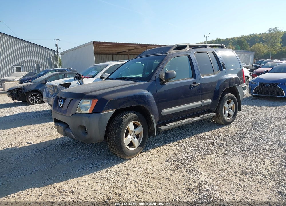 2007 NISSAN XTERRA VIN: 5N1AN08W07C540581