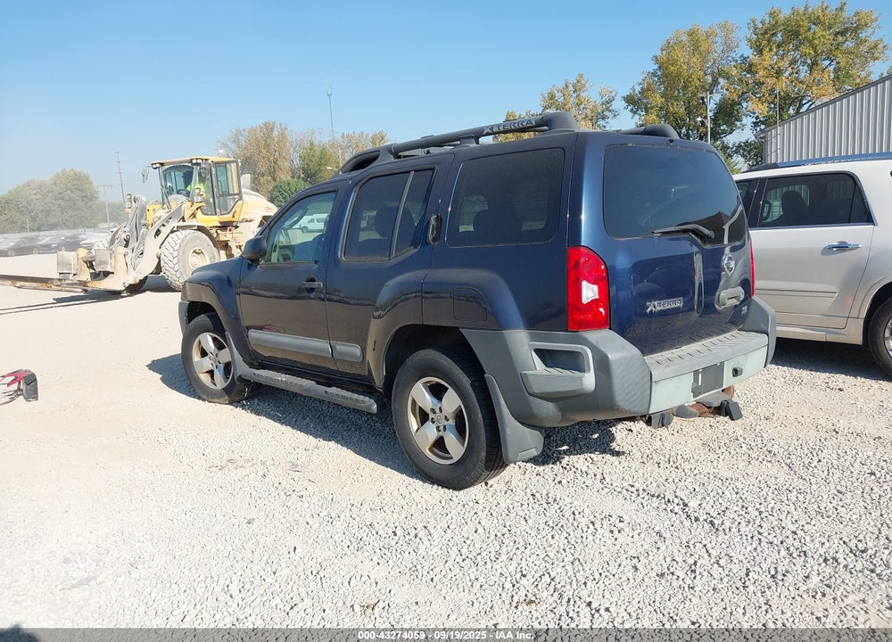 2007 NISSAN XTERRA VIN: 5N1AN08W07C540581