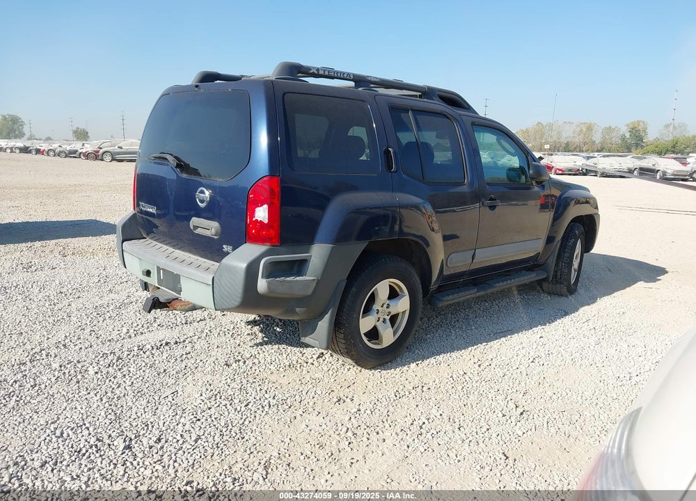 2007 NISSAN XTERRA VIN: 5N1AN08W07C540581