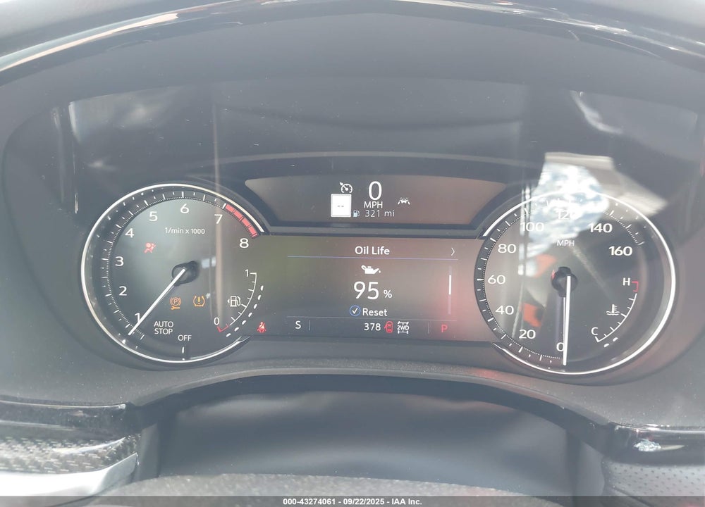 2025 CADILLAC XT5 AWD SPORT VIN: 1GYKNGRSXSZ135129
