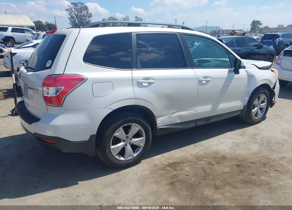 2015 SUBARU FORESTER VIN: JF2SJADC8FH409729