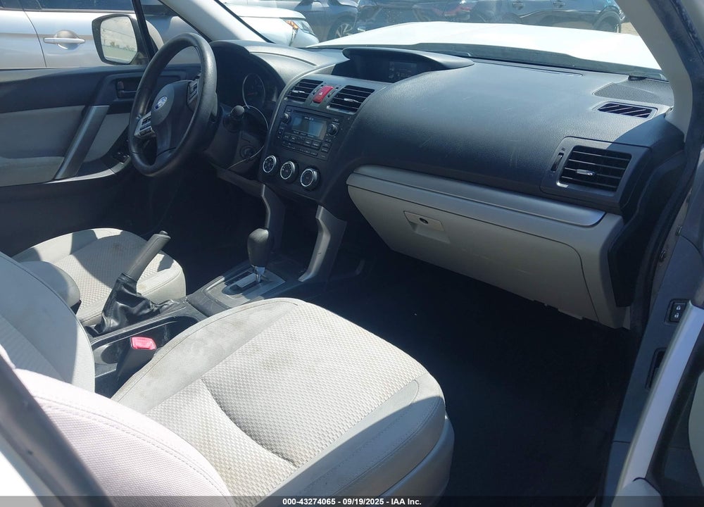 2015 SUBARU FORESTER VIN: JF2SJADC8FH409729
