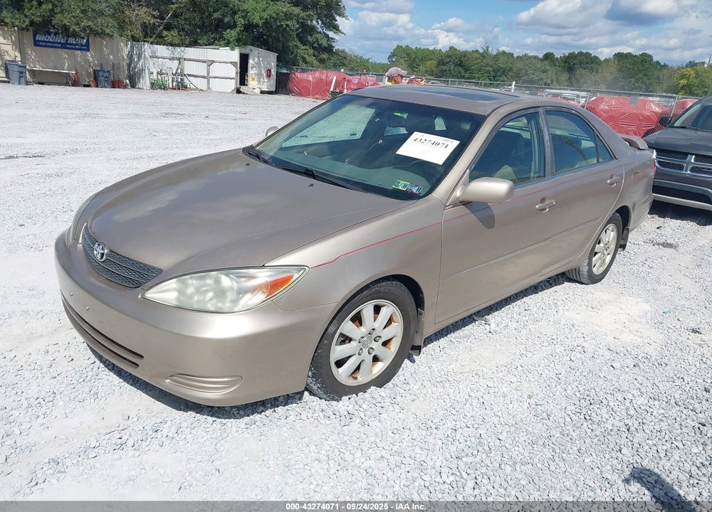 2002 TOYOTA CAMRY VIN: 4T1BF30K62U009125