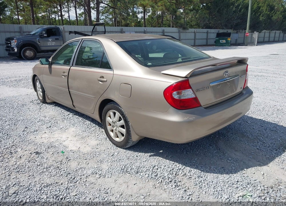 2002 TOYOTA CAMRY VIN: 4T1BF30K62U009125