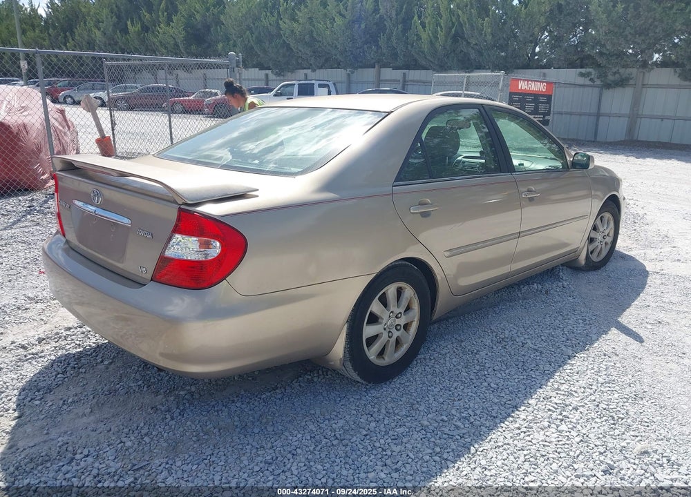 2002 TOYOTA CAMRY VIN: 4T1BF30K62U009125
