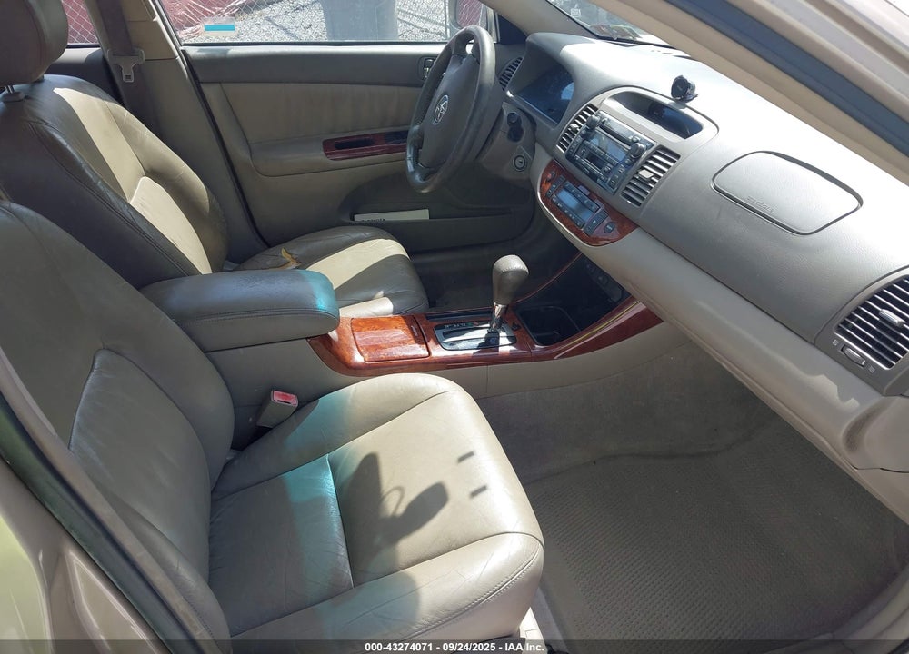 2002 TOYOTA CAMRY VIN: 4T1BF30K62U009125
