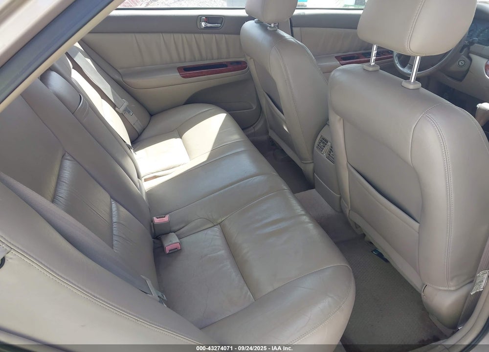 2002 TOYOTA CAMRY VIN: 4T1BF30K62U009125