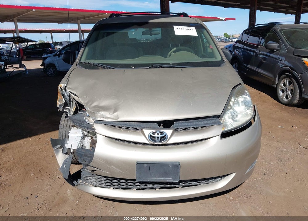 2009 TOYOTA SIENNA LE VIN: 5TDZK23C69S239324
