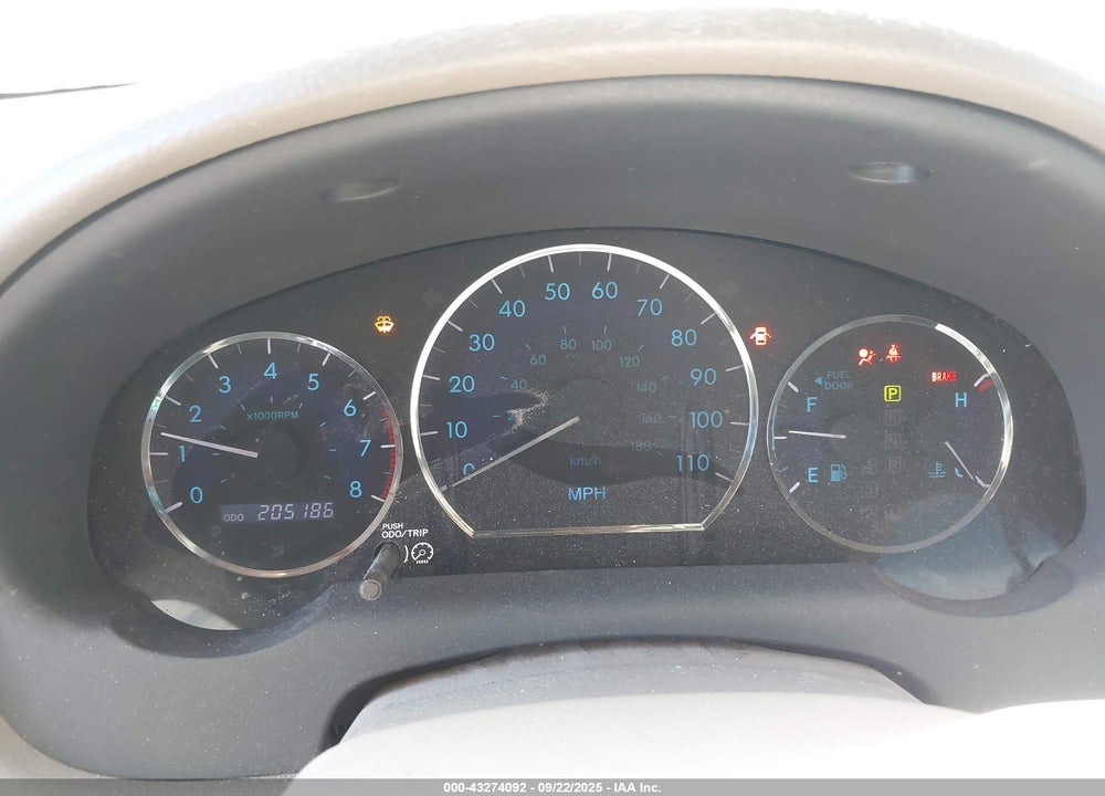 2009 TOYOTA SIENNA LE VIN: 5TDZK23C69S239324