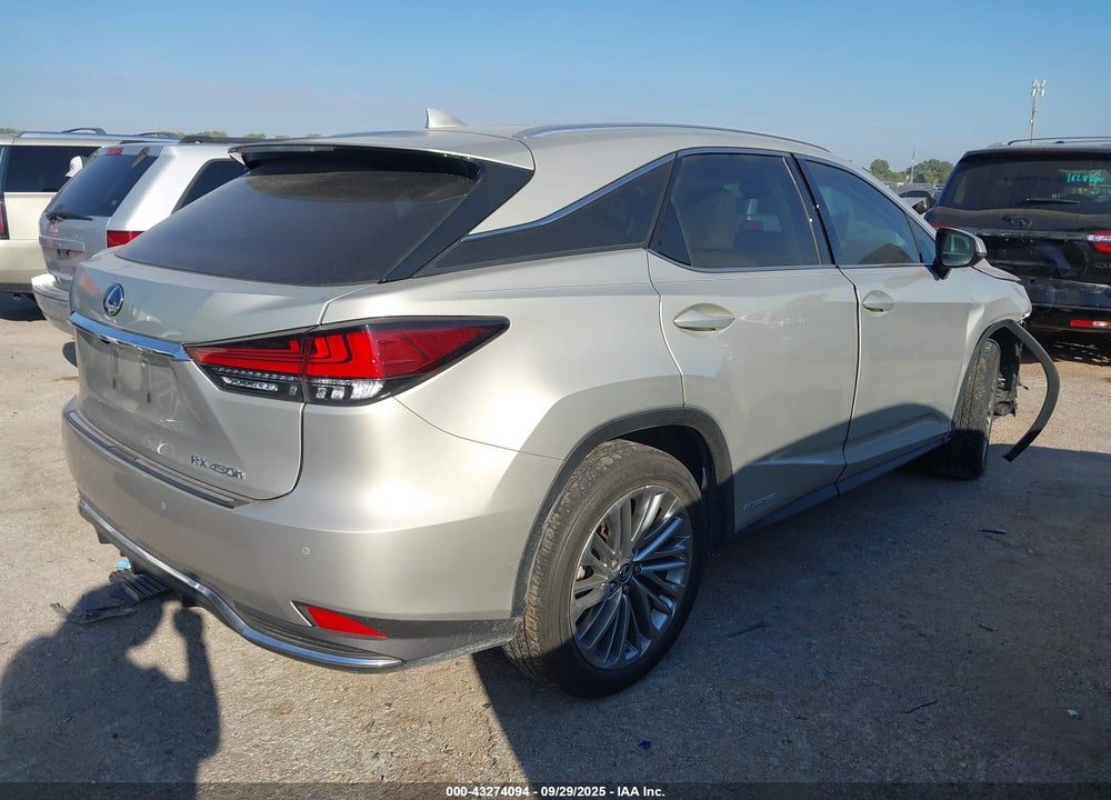 2020 LEXUS RX 450H VIN: 2T2JGMDA3LC055848