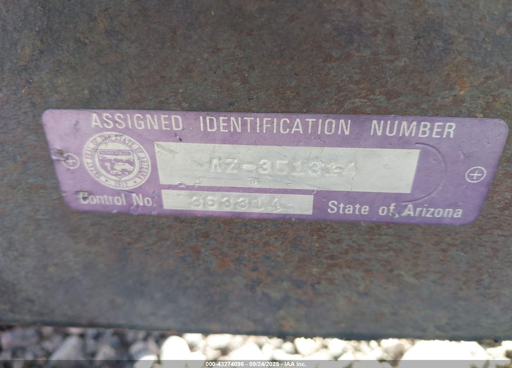 2015 ACRO UTILITY TRAILER VIN: AZ351314