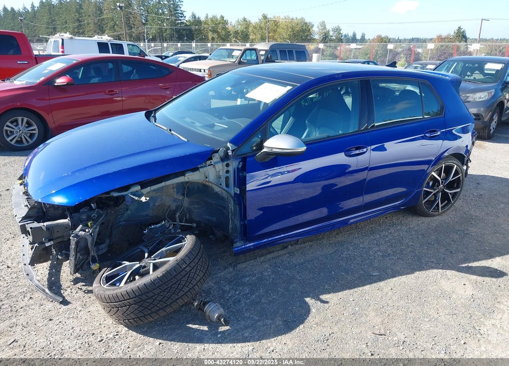 2022 VOLKSWAGEN GOLF R VIN: WVWEB7CD4NW120797