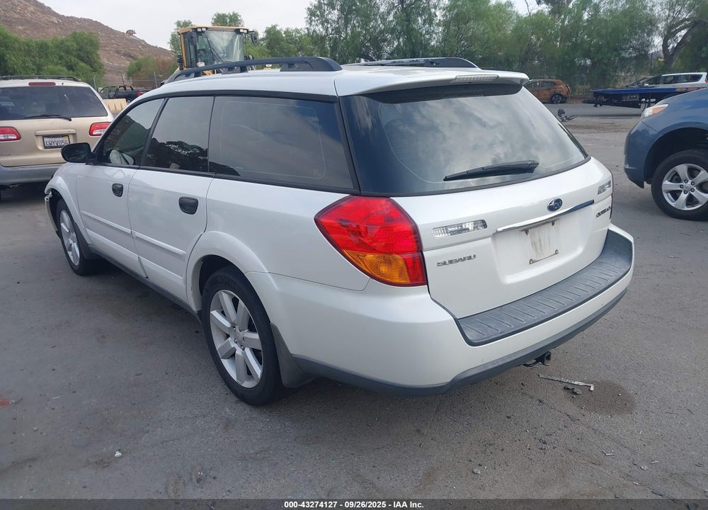 2007 SUBARU OUTBACK 2.5I VIN: 4S4BP61C977315036