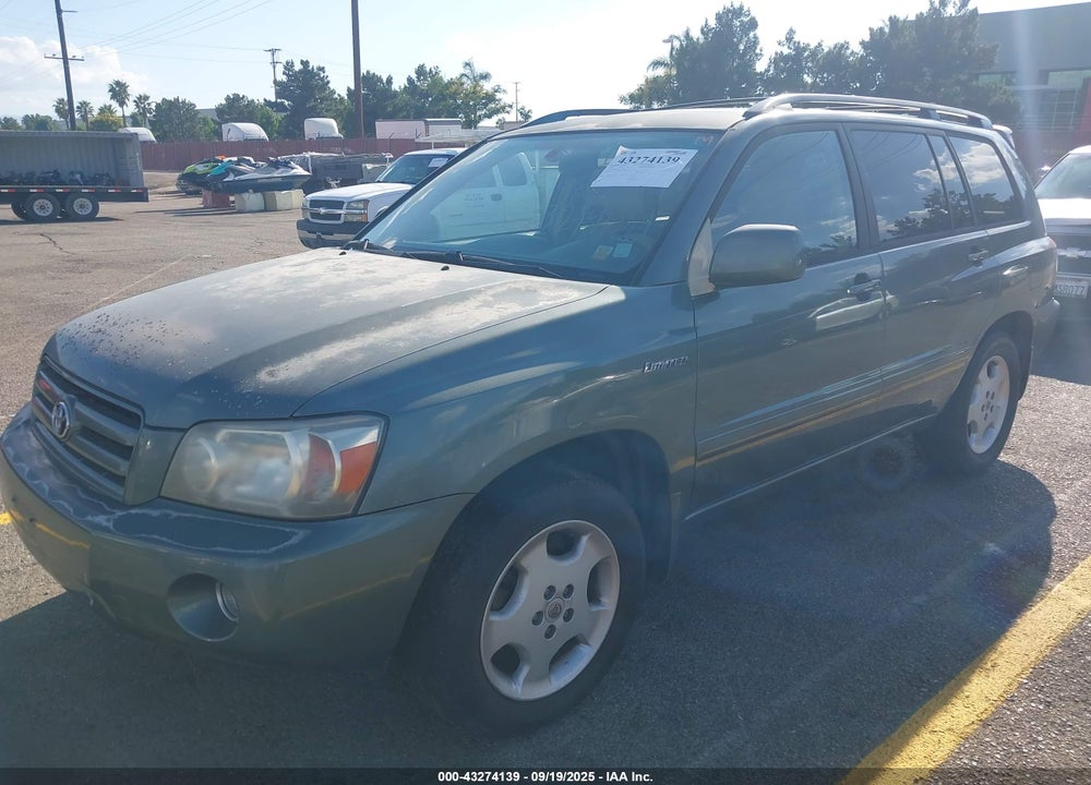 2006 TOYOTA HIGHLANDER VIN: JTEDP21A560094901