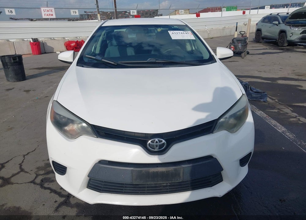 2016 TOYOTA COROLLA L VIN: 5YFBURHE0GP386940