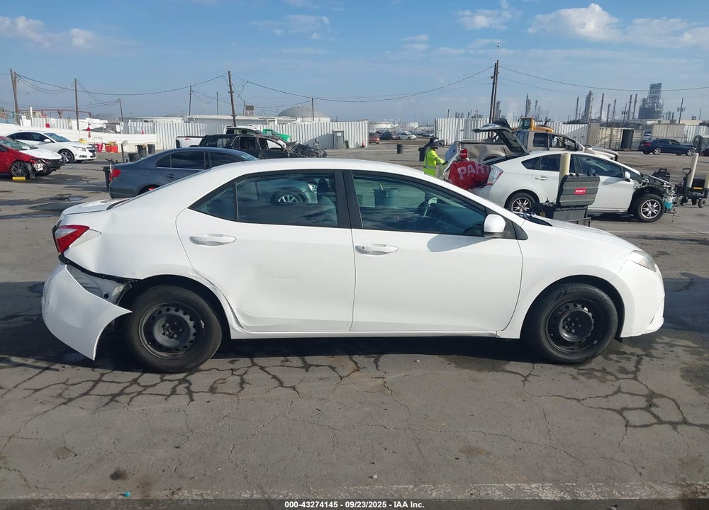 2016 TOYOTA COROLLA L VIN: 5YFBURHE0GP386940