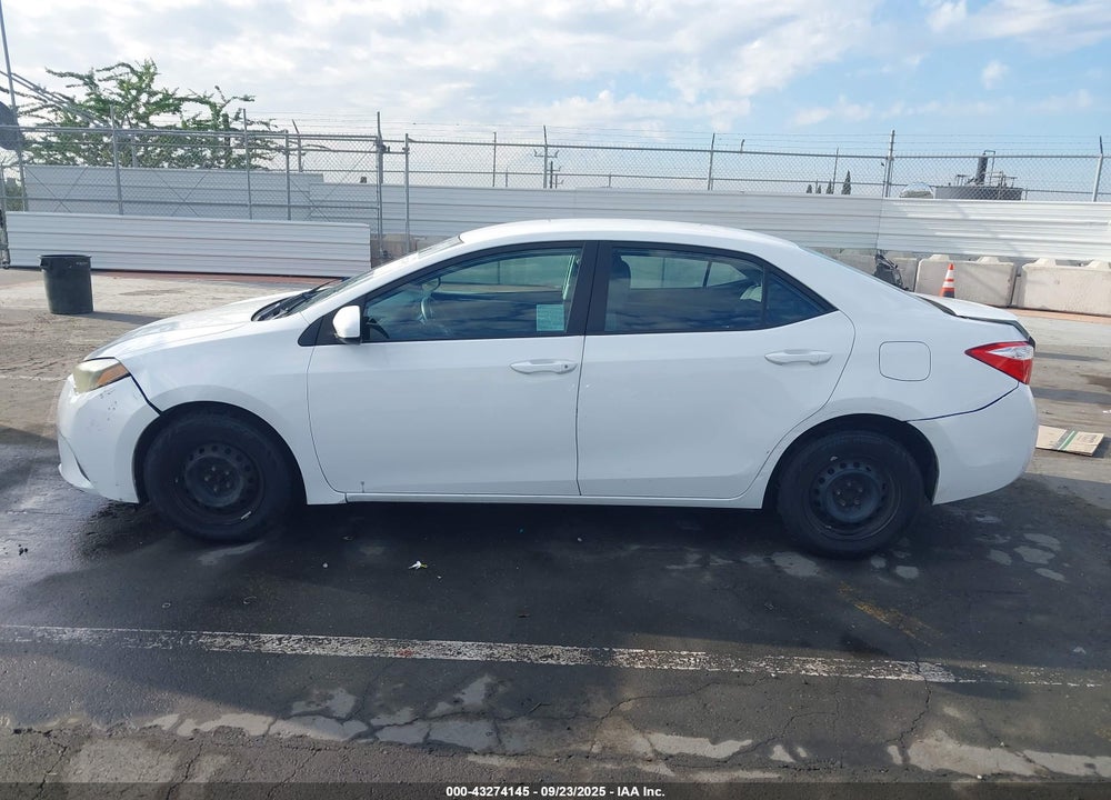 2016 TOYOTA COROLLA L VIN: 5YFBURHE0GP386940