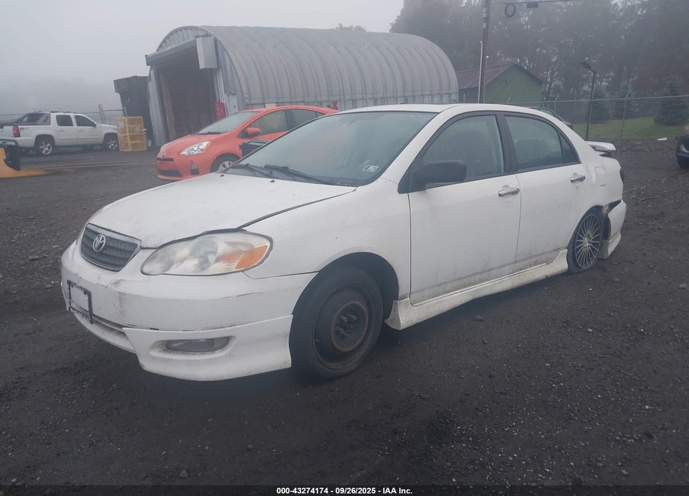 2005 TOYOTA COROLLA S VIN: 2T1BR32E85C400667